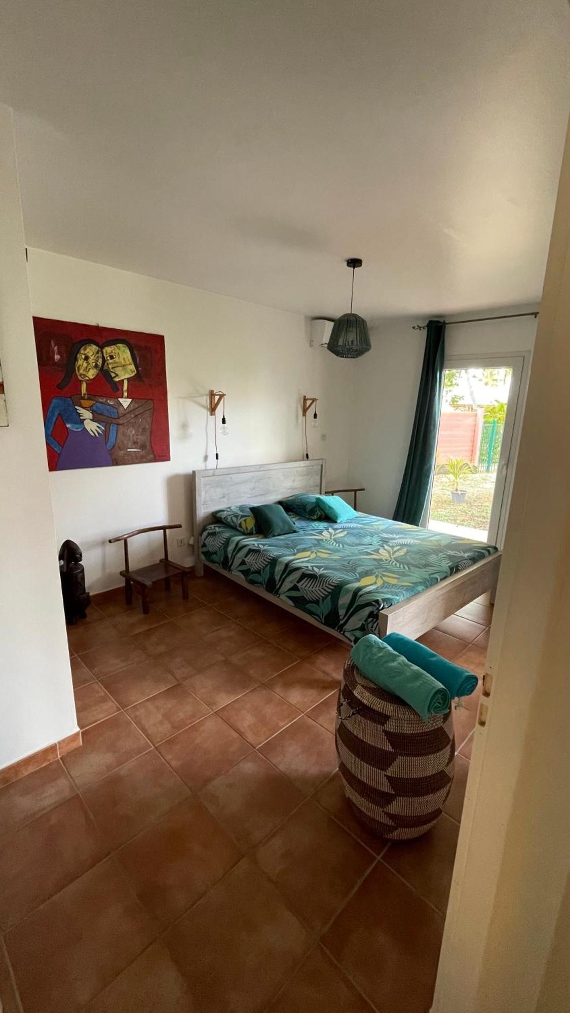 לה גוסייר Cauris Lodge Du Marisol Vue Mer Acces Direct Plage Avec Citerne D Eau מראה חיצוני תמונה